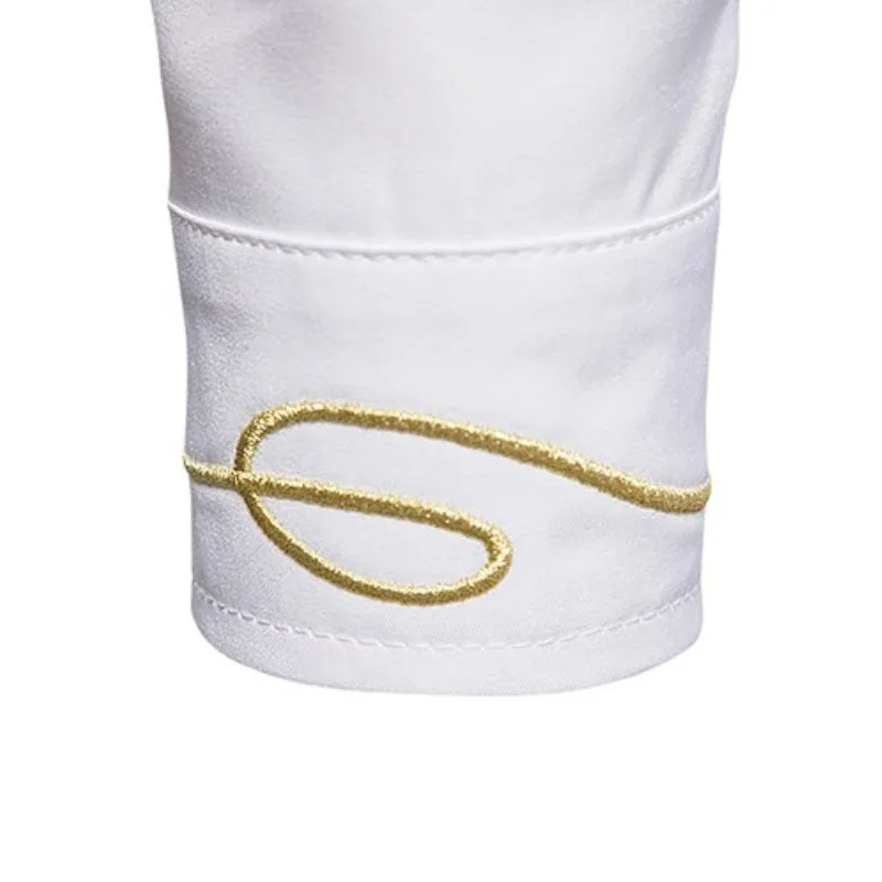 Vue 4 — Chemise à Boutonnage Asymétrique