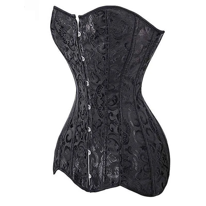 Vue 3 — Corset Victorien Long