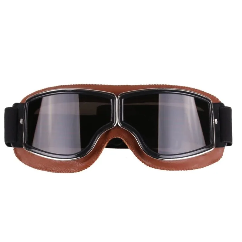 Vue 5 — Lunettes Steampunk Rétro Moto