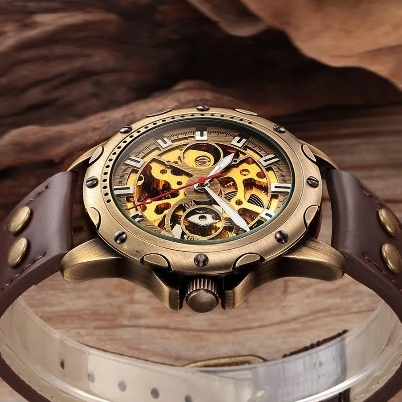 Vue 7 — Montre Steampunk Rouage
