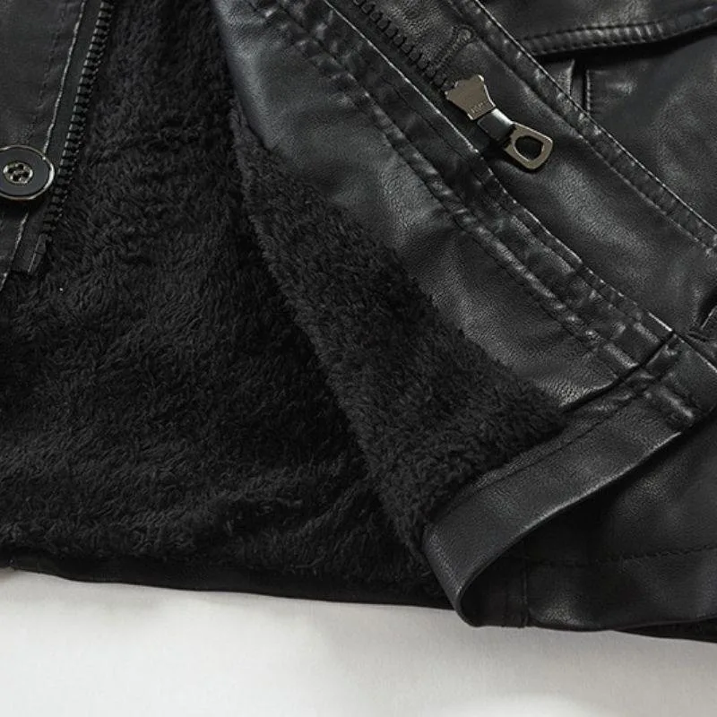 Vue 7 — Veste Steampunk Homme en PU