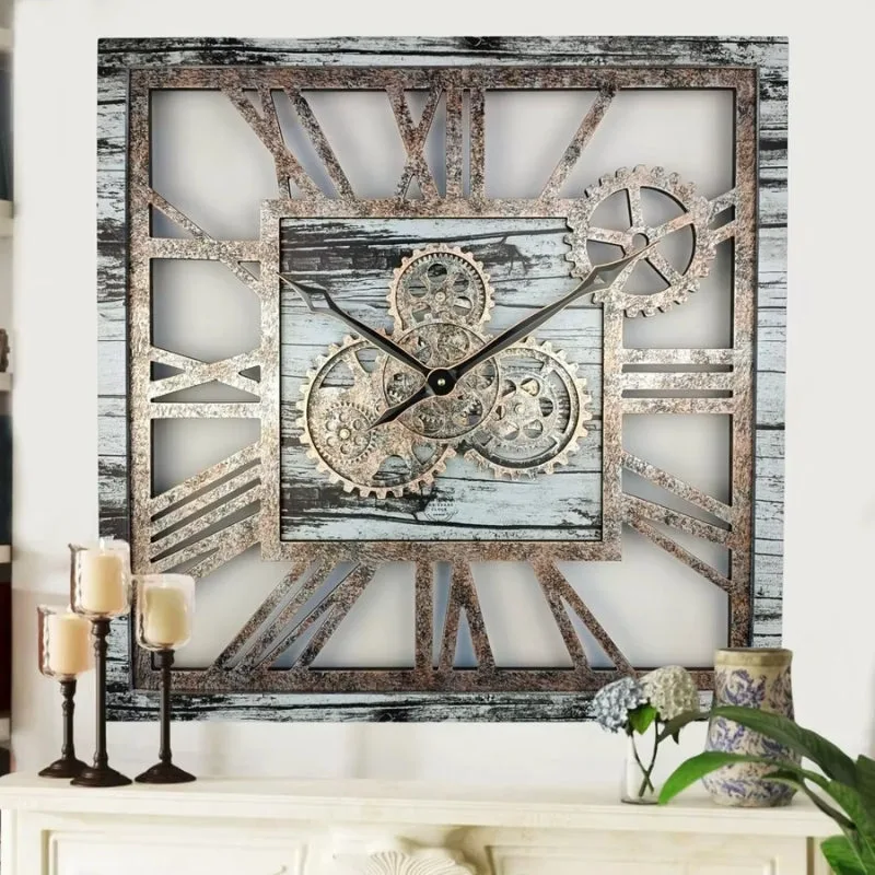 Vue 5 — Grande Horloge Steampunk