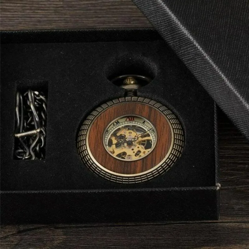 Vue 5 — Montre à Gousset Steampunk Pocket Watch