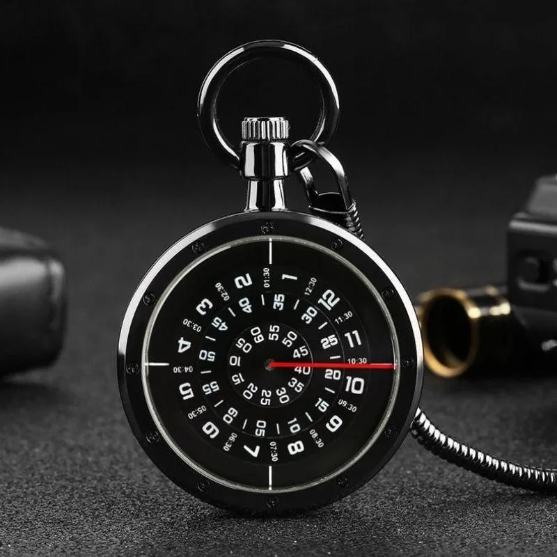 Vue 3 — Montre à Gousset Steampunk Moderne