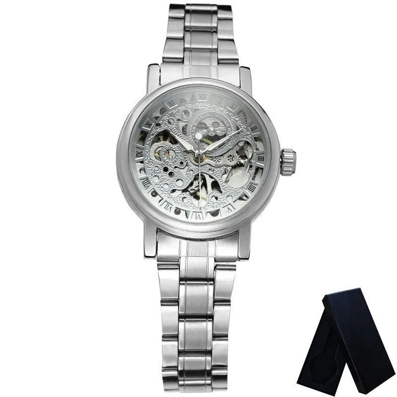 Vue 4 — Montre Femme Squelette Apparent
