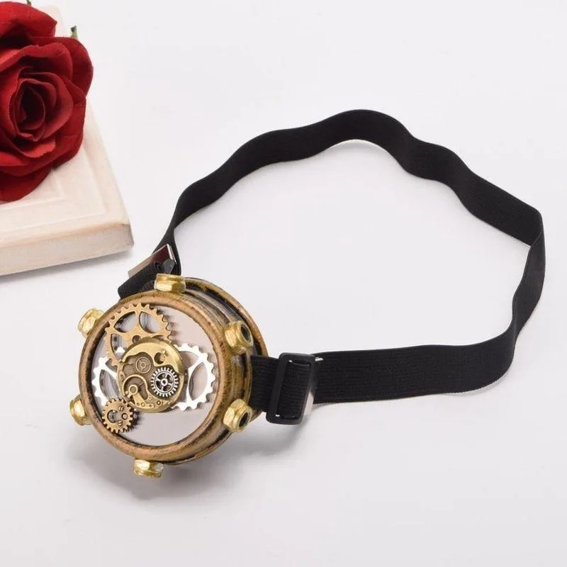 Vue 4 — Steampunk Monocle Bronze