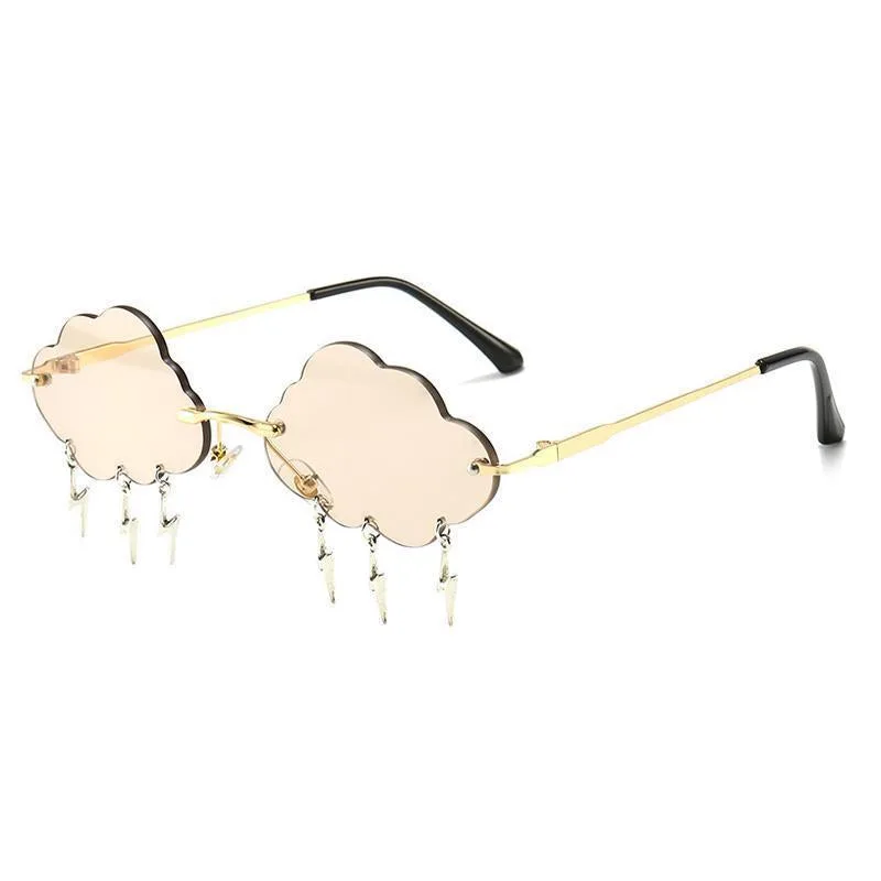 Vue 7 — Lunettes de Soleil Forme Nuage