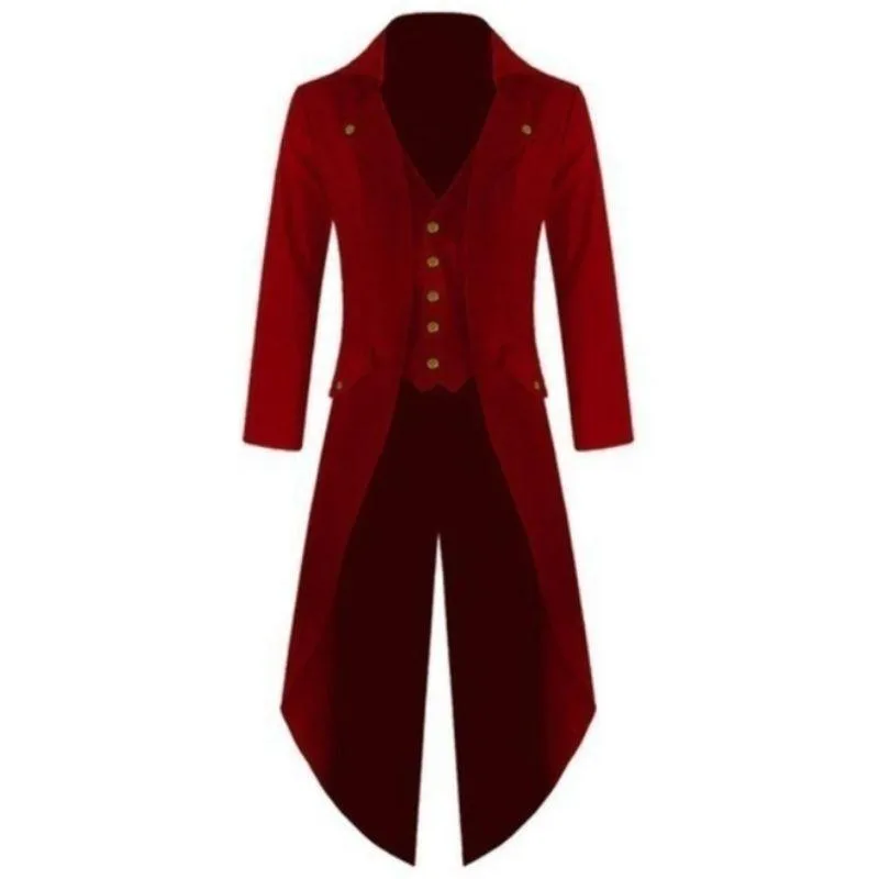 Vue 6 — Veste Gothique Victorienne en Queue de Pie