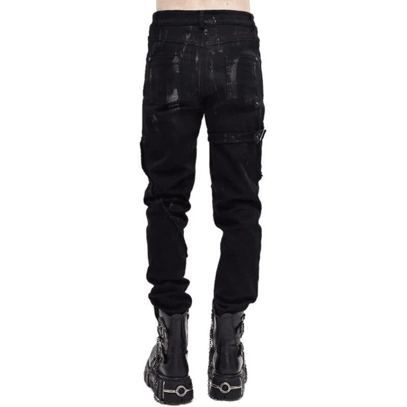 Vue 3 — Jean Steampunk Gothique Homme