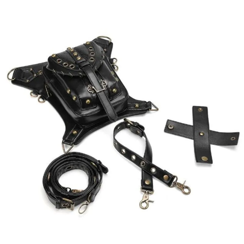 Vue 7 — Sacoche de Cuisse Steampunk