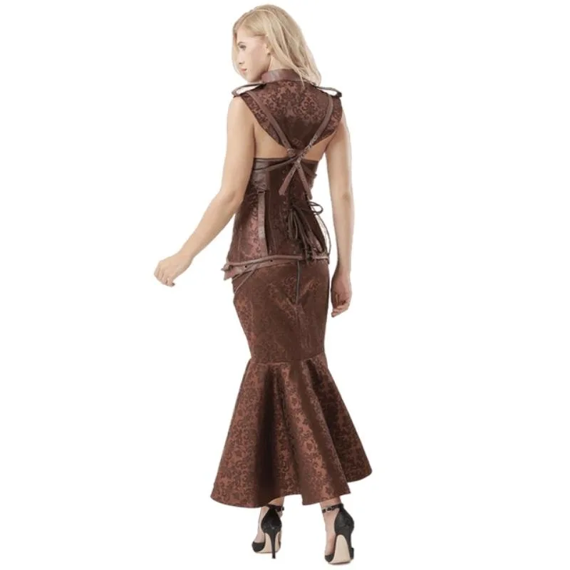 Vue 3 — Jupe Steampunk Femme