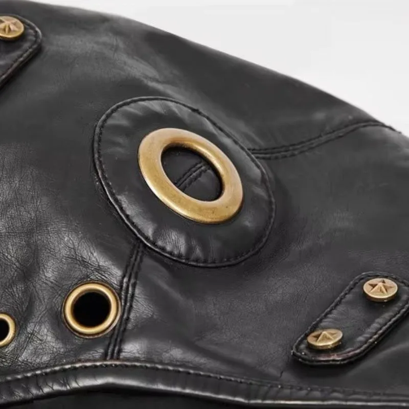 Vue 7 — Chapeau Steampunk Aviateur