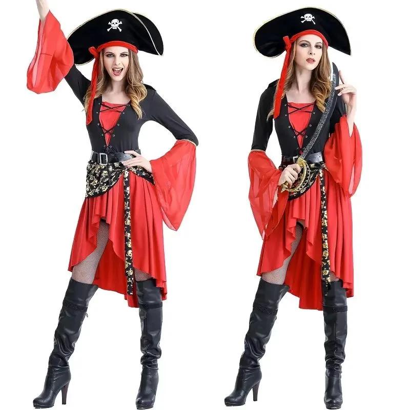 Vue 6 — Déguisement Steampunk Pirate Femme