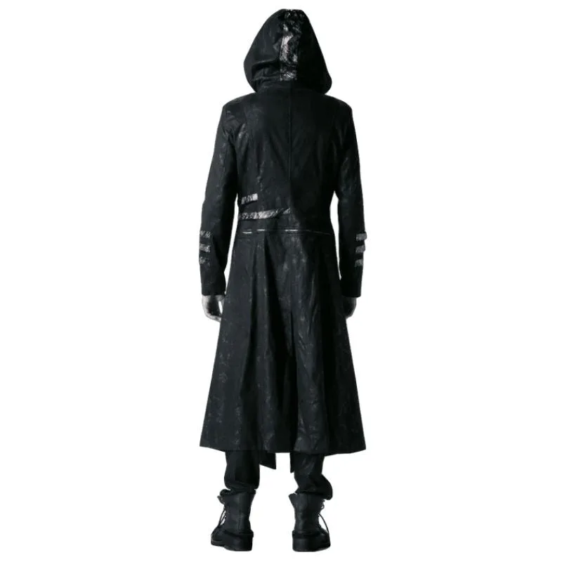 Vue 3 — Long Manteau Steampunk Homme