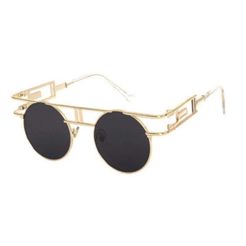 Vue 2 — Lunettes de Soleil Steampunk Gothique