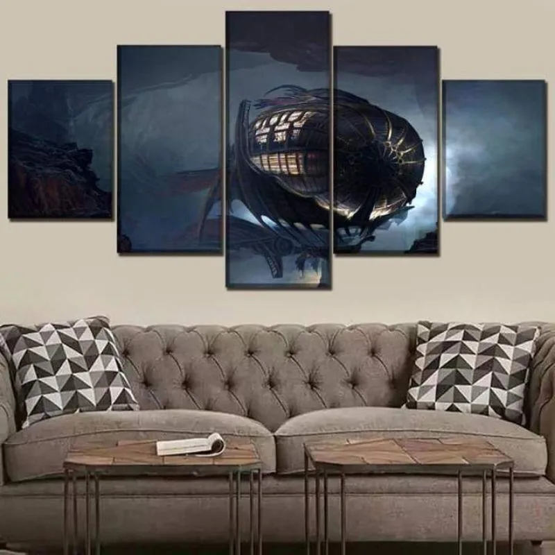 Tableau Steampunk Zeppelin