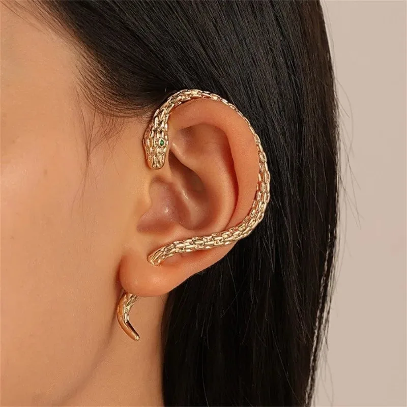 Vue 2 — Boucle Contour d'Oreille Steampunk