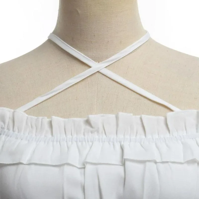 Vue 6 — Chemise Médiévale Femme Manches Évasées