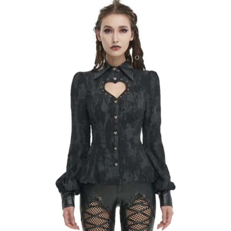 Vue 2 — Chemise Steampunk Col Ouvert