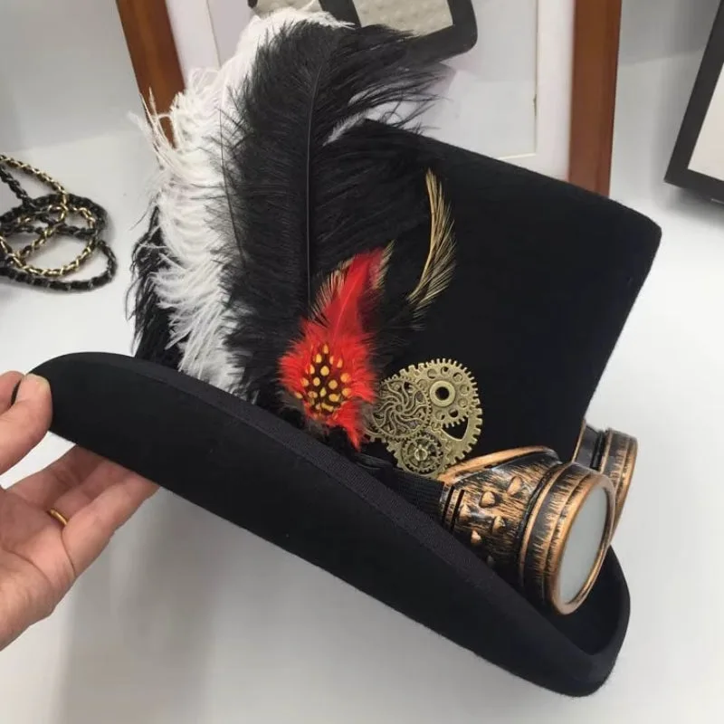 Vue 6 — Chapeau Steampunk Ada Lovelace