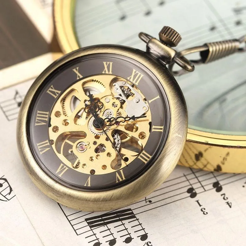 Vue 5 — Montre Gousset Bronze