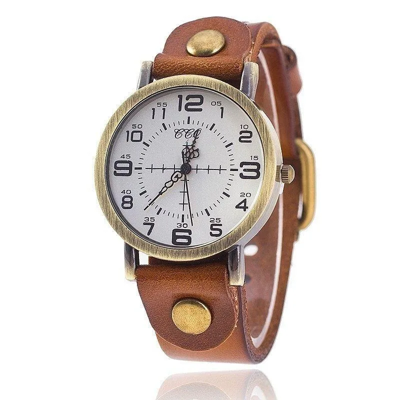 Vue 3 — Montre Bracelet Steampunk Femme