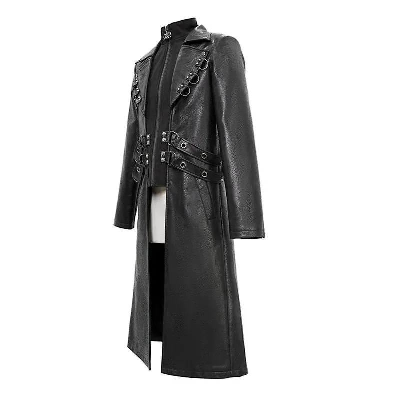 Vue 3 — Manteau Style Steampunk Militaire