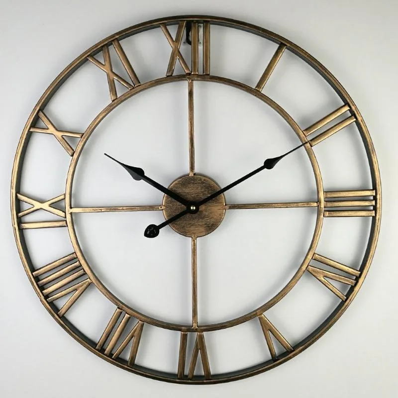 Grande Horloge Murale Steampunk