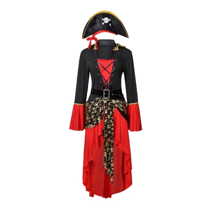 Vue 9 — Déguisement Steampunk Pirate Femme