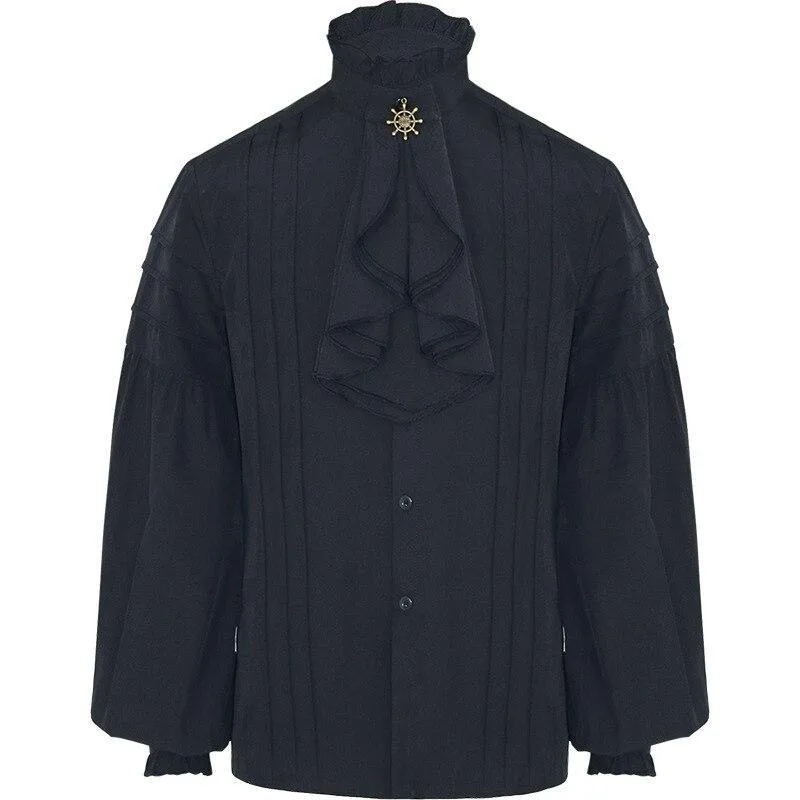 Chemise Victorienne Col Jabot Homme