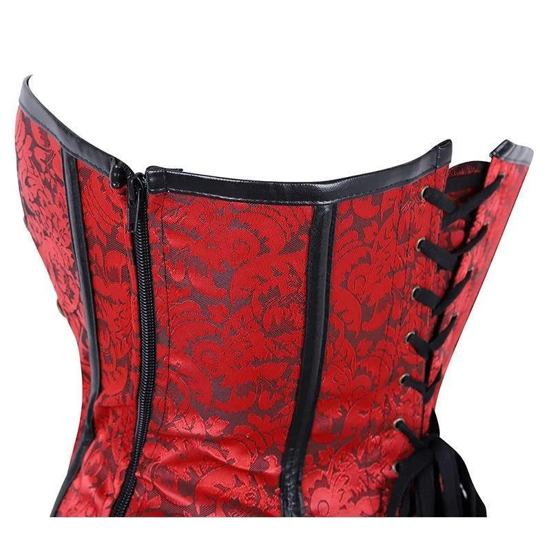Vue 5 — Corset Steampunk Femme Gothique