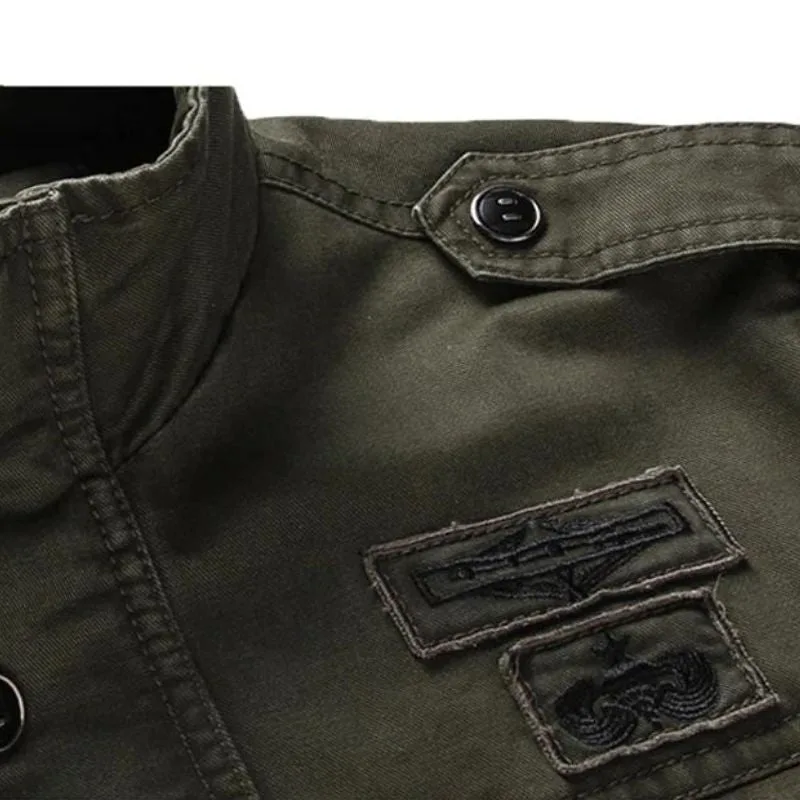 Vue 5 — Veste Aviateur en Jean