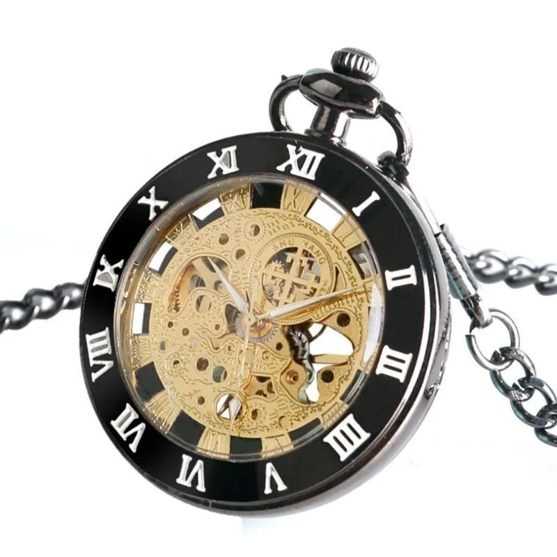 Vue 5 — Montre à Gousset Squelette Ancienne