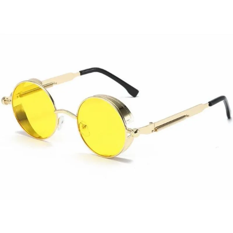 Vue 20 — Lunettes de Soleil Steampunk Vintage