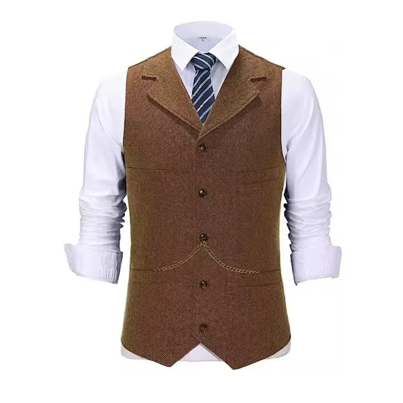 Vue 5 — Gilet Steampunk Homme Sans Manche