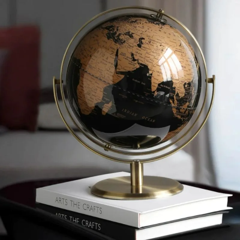 Vue 5 — Globe Terrestre Steampunk