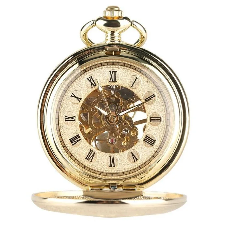 Vue 2 — Montre Gousset Ancienne Plaqué Or