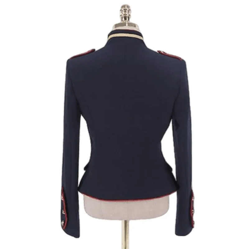 Vue 3 — Veste Militaire Gothique Femme