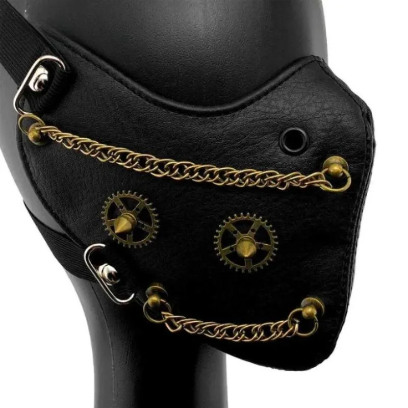 Vue 2 — Masque Bouche Steampunk