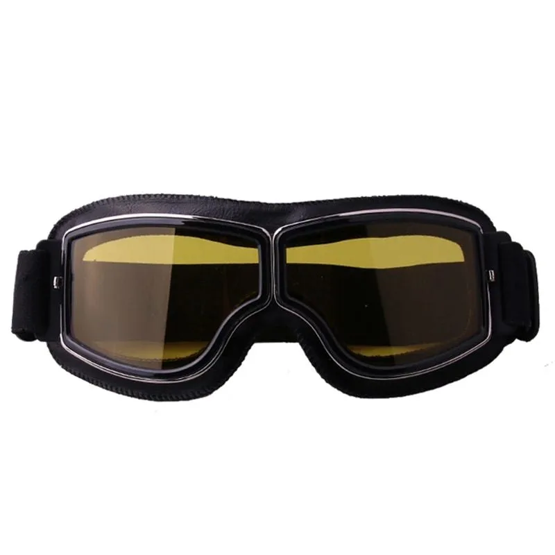 Vue 3 — Lunettes Steampunk Rétro Moto