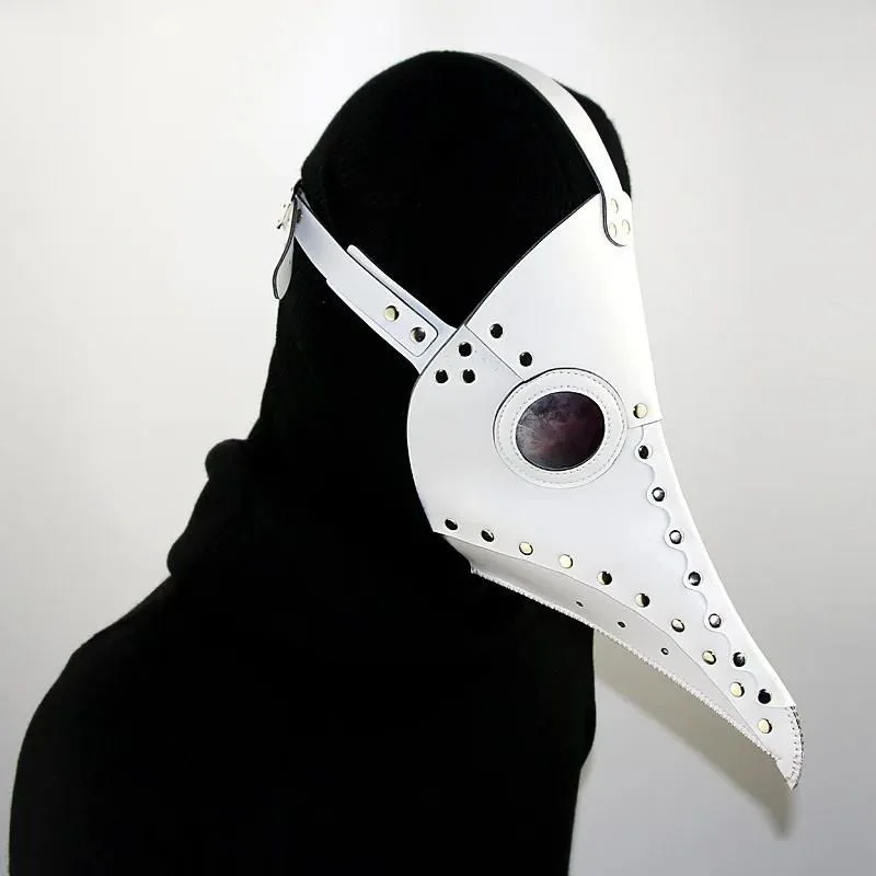Masque Médecin de la Peste Blanc