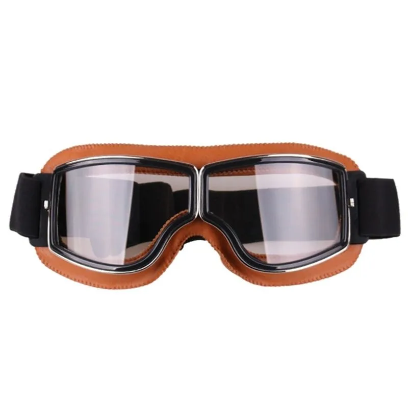 Vue 7 — Lunettes Steampunk Rétro Moto