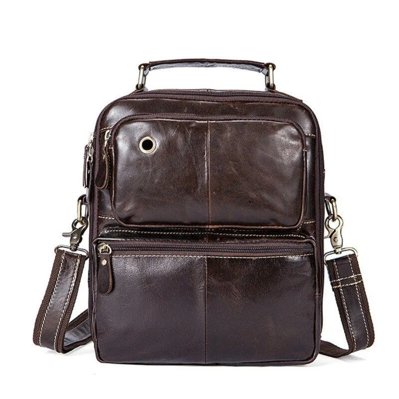 Sac Bandoulière Homme Cuir Vintage