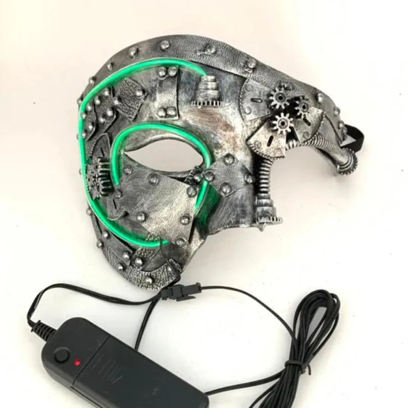 Vue 3 — Demi Masque Steampunk