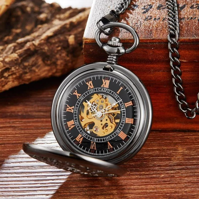 Vue 2 — Montre à Gousset Steampunk Dragon