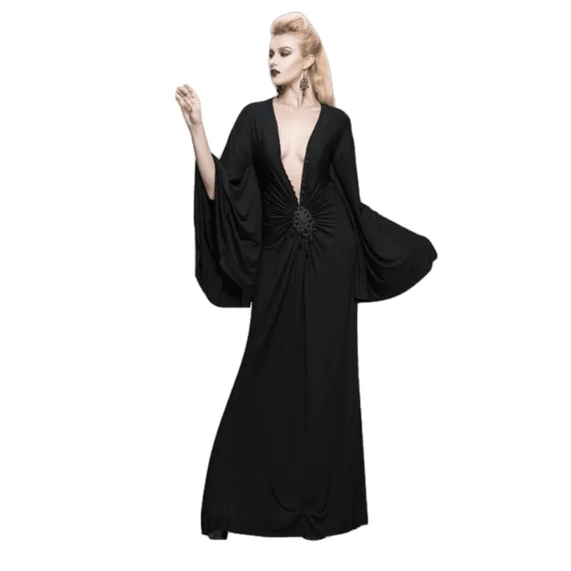Robe Steampunk Victorienne Noire Robe Steampunk Victorienne Noire
