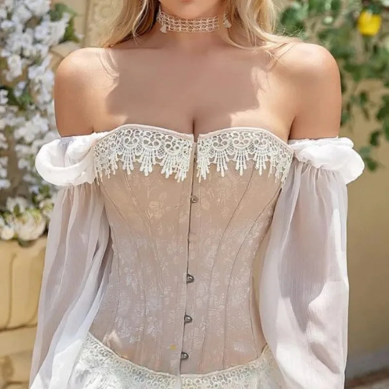 Vue 8 — Corset Steampunk Femme Renaissance