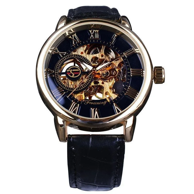 Vue 2 — Montre Mécanique Automatique Homme