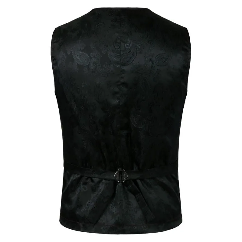 Vue 10 — Gilet Costume Homme Imprimé