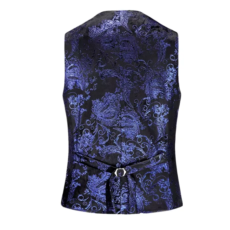 Vue 3 — Gilet Costume Homme Imprimé